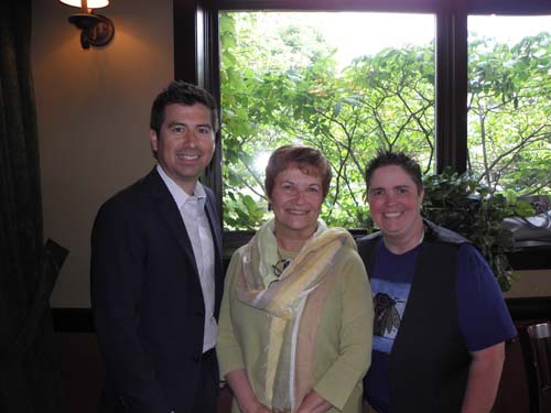 Joe Castillo (Mi Casa), Liz Chalberg (Coldwell Banker Downers Grove), Sam Powell (Dream Town Realty)