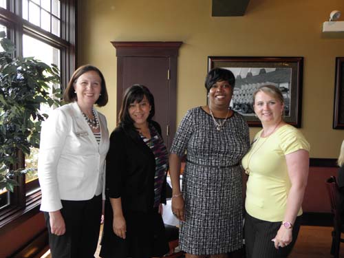 Margery Shinner (Mainstreet Organization of REALTORS), Carmen Carbonara (National Association of Hispanic Real Estate Professionals( NAHREP)), Arlene Pryce (Market Place Mortgage), Nicole Tudisco (Wheatland Realty)