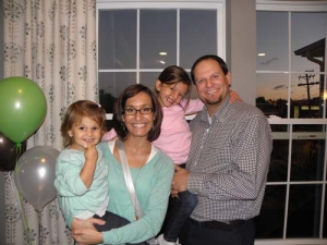 Hannah, Therese, Emily and Brian Wojcik