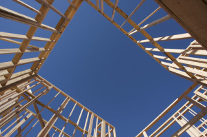Construction Home Framing.