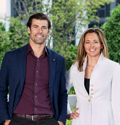 Lauren Mitrick Wood and Charlie Wood