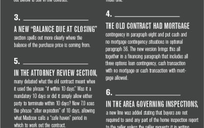 Understanding the biggest changes to the multi-board residential real estate contract