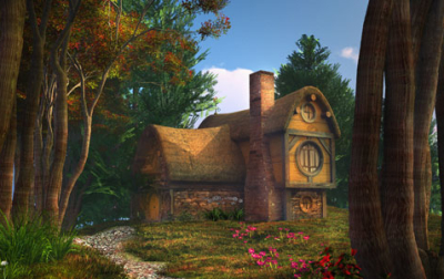 Snow White’s cottage