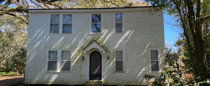 Free haunted house, but please take it with you