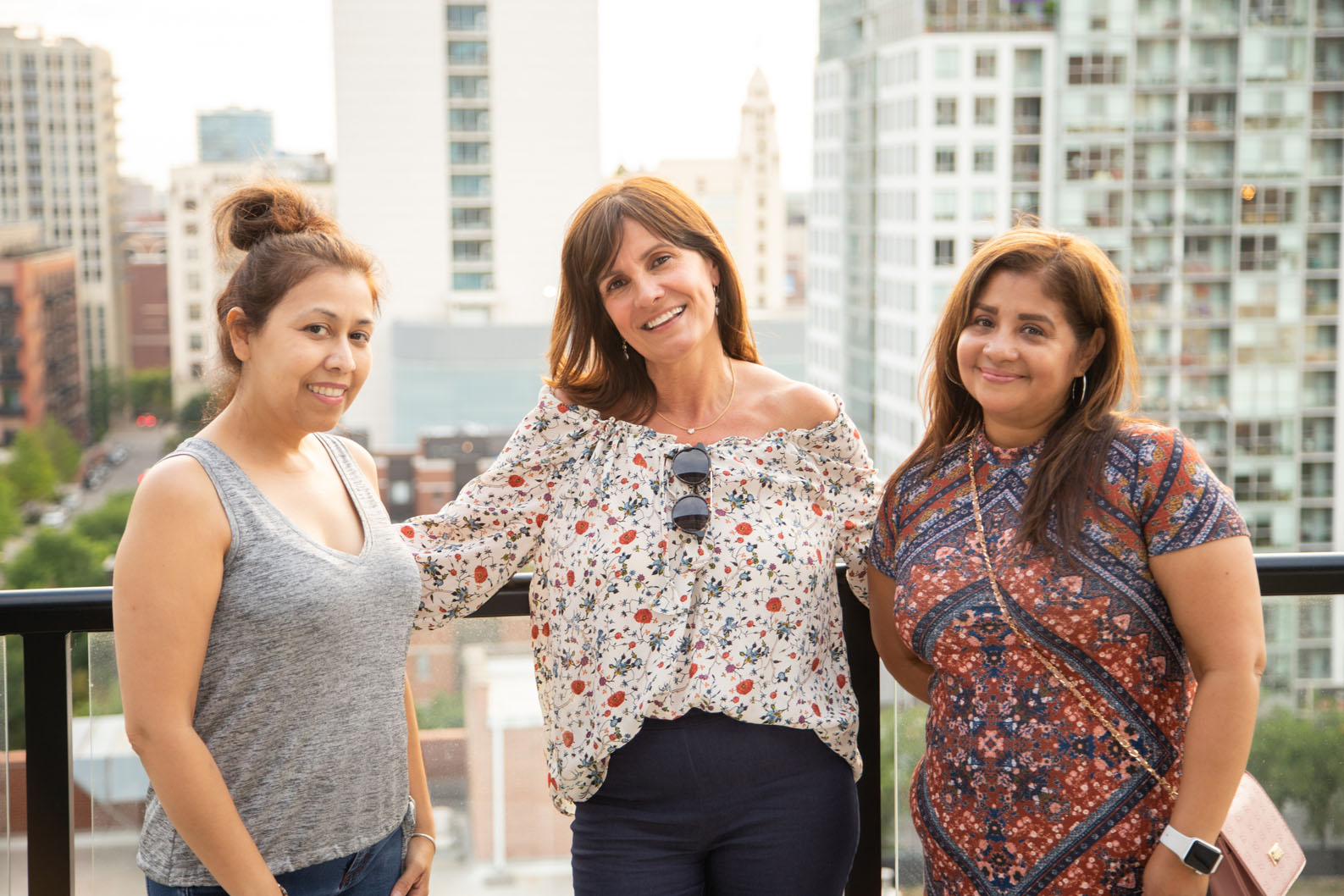 Esmeralda Campos, Malitia Stone and Teresa Ramirez