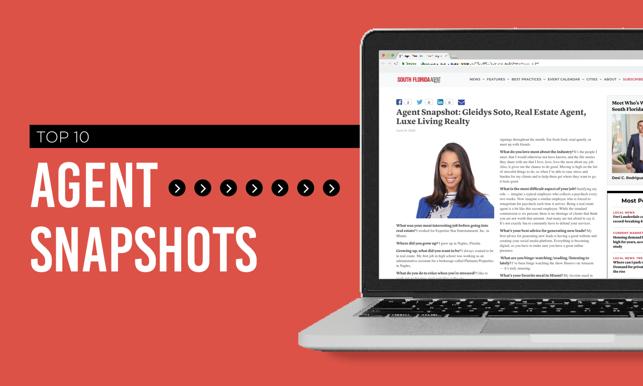Top 10 Agent Snapshots of 2020