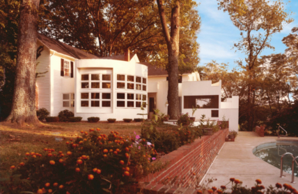 This farmhouse is a work of art