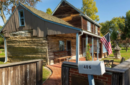 This log cabin is the oldest in North America