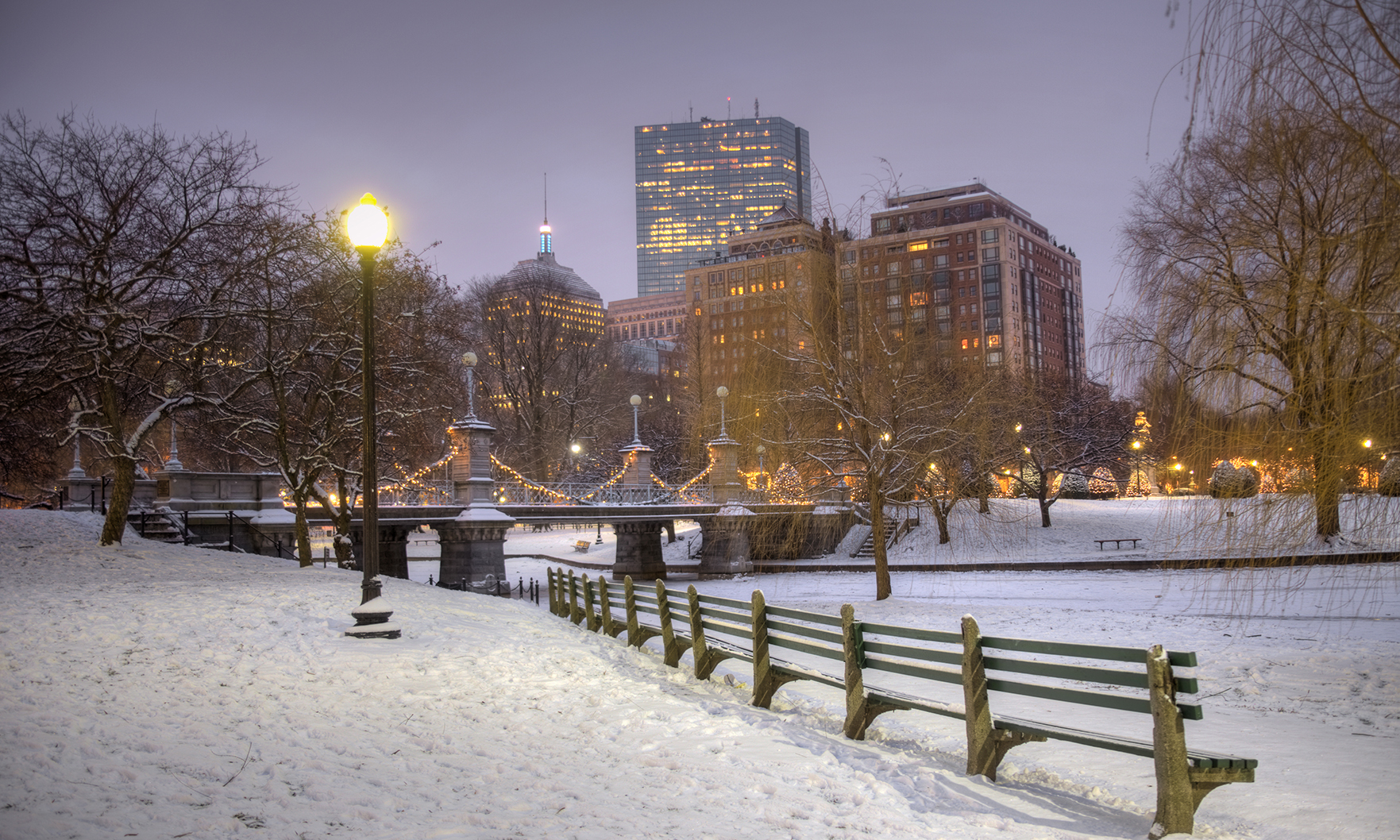 Wintertime in Boston