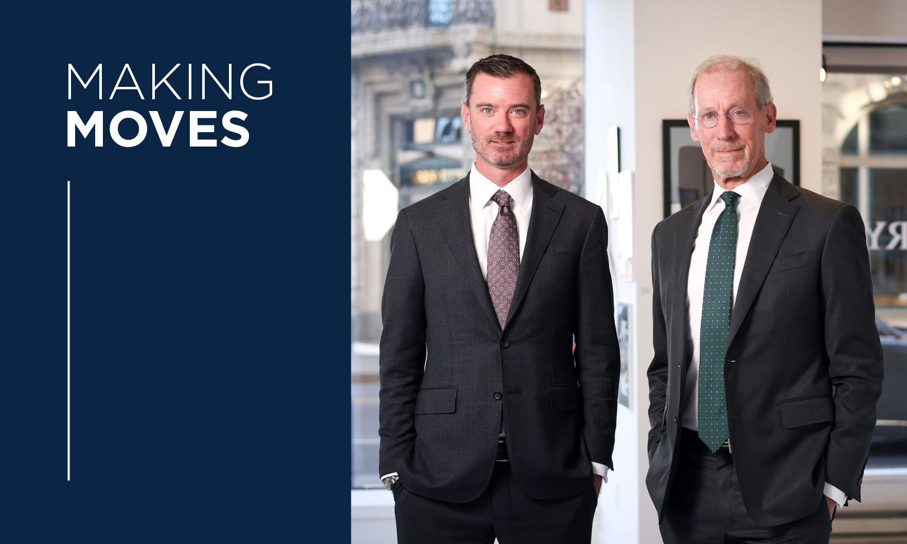 Charlie and Peter Hunt